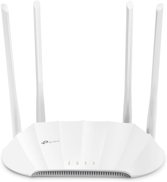 TP-Link AX1800 Dual Band Gigabit Wi-Fi 6 Access Point (TL-WA1801) Desktop Wi-Fi Bridge HE80 & Beamforming Supports Multi-SSID/Client/Range Extender Mode 4 Fixed Antennas Passive PoE