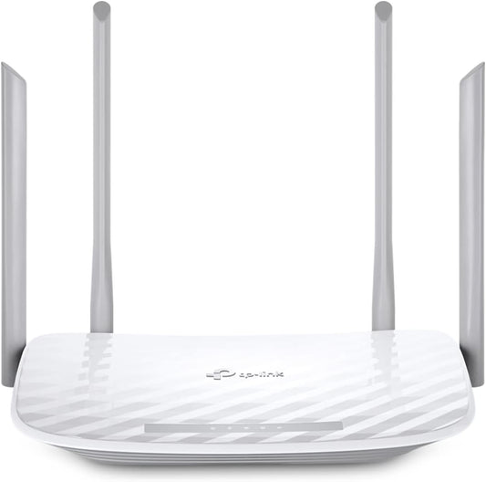 TP-Link AC1200 WiFi Router (Archer A54) - Dual Band Wireless Internet Router, 4 x 10/100 Mbps Fast Ethernet Ports, Supports Guest WiFi, Access Point Mode, IPv6 and Parental Controls