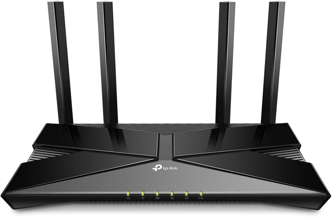 TP-Link Smart WiFi 6 Router (Archer AX10) – 802.11ax Router, 4 Gigabit LAN Ports, Dual Band AX Router,Beamforming,OFDMA, MU-MIMO, Parental Controls, Works with Alexa