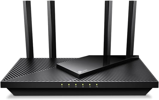 TP-Link AX1800 WiFi 6 Router (Archer AX21) – Dual Band Wireless Internet Router, Gigabit Router, Easy Mesh, Works with Alexa - A Certified for Humans Device