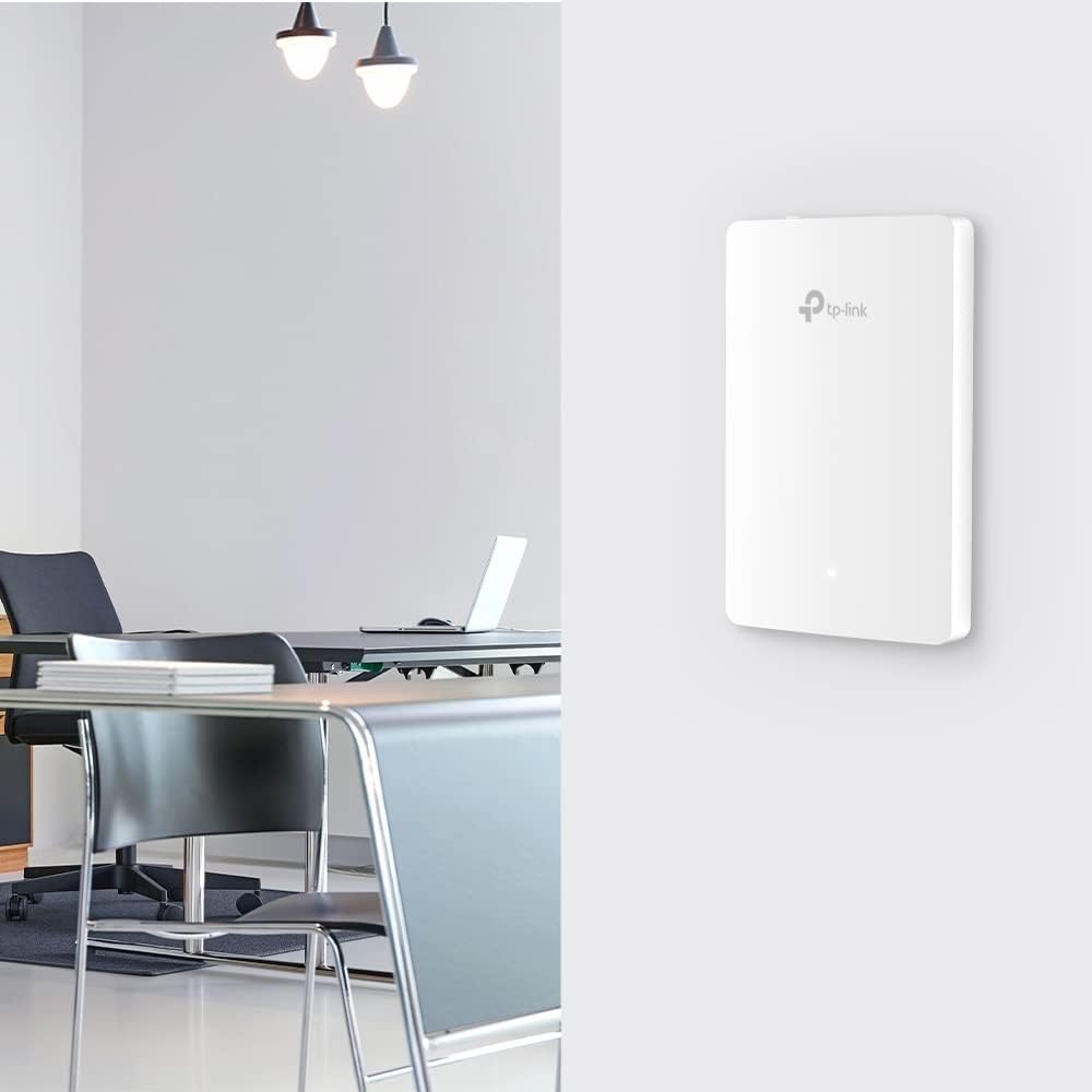 TP-Link EAP615-Wall | Omada Business WiFi 6 AX1800 in-Wall Wireless Gigabit Access Point | Support OFDMA, MU-MIMO & Beamforming | PoE Powered | Support Omada SDN | Cloud Access & Omada app