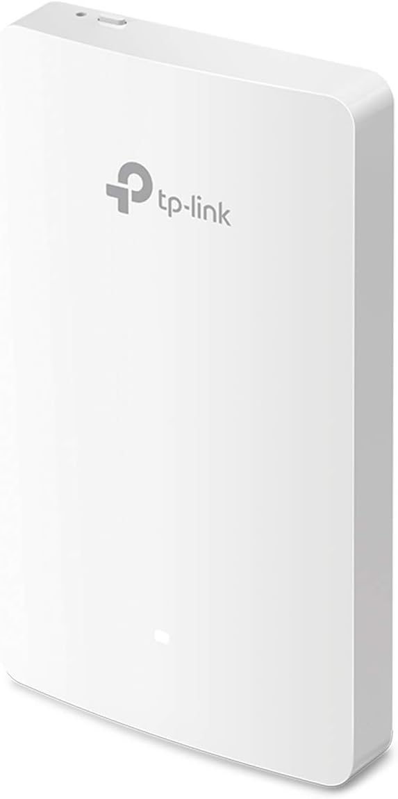 TP-Link EAP235-Wall Omada AC1200 in-Wall Wireless Gigabit Access Point MU-MIMO & Beamforming PoE Powered Quick Installation SDN Integrated Cloud Access & Omada app White