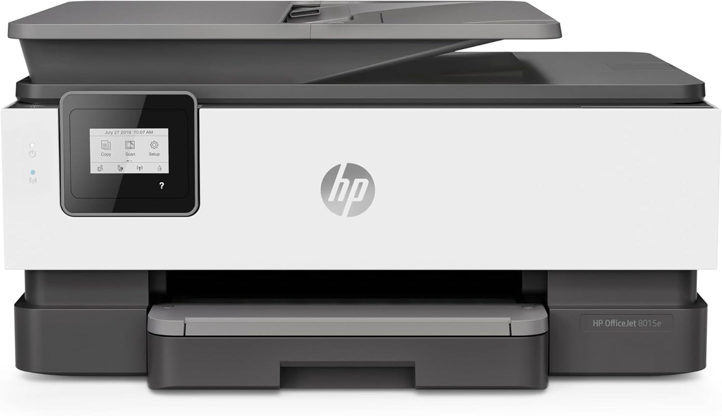 HP OfficeJet 8015e Wireless Color All-in-One Printer with 6 months of ink included with HP+ (228F5A)