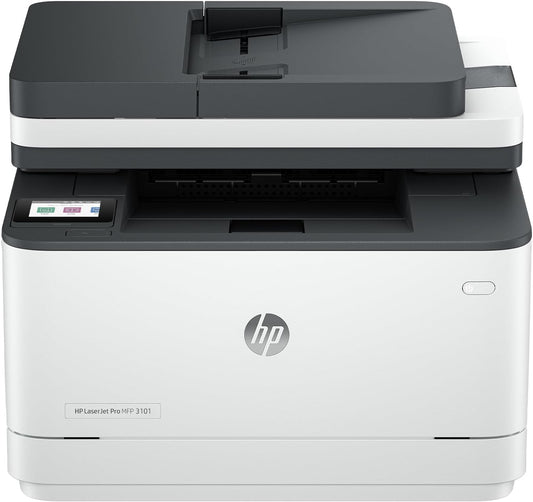 HP LaserJet Pro MFP 3101sdw Printer, Black and white, Printer for Small medium business, Print, copy, scan, Wireless; Print from phone or tablet; Two-sided printing; Scan to email