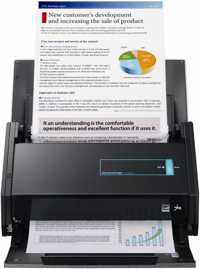 Fujitsu ScanSnap iX500 Document Scanner (PA03656-B002)