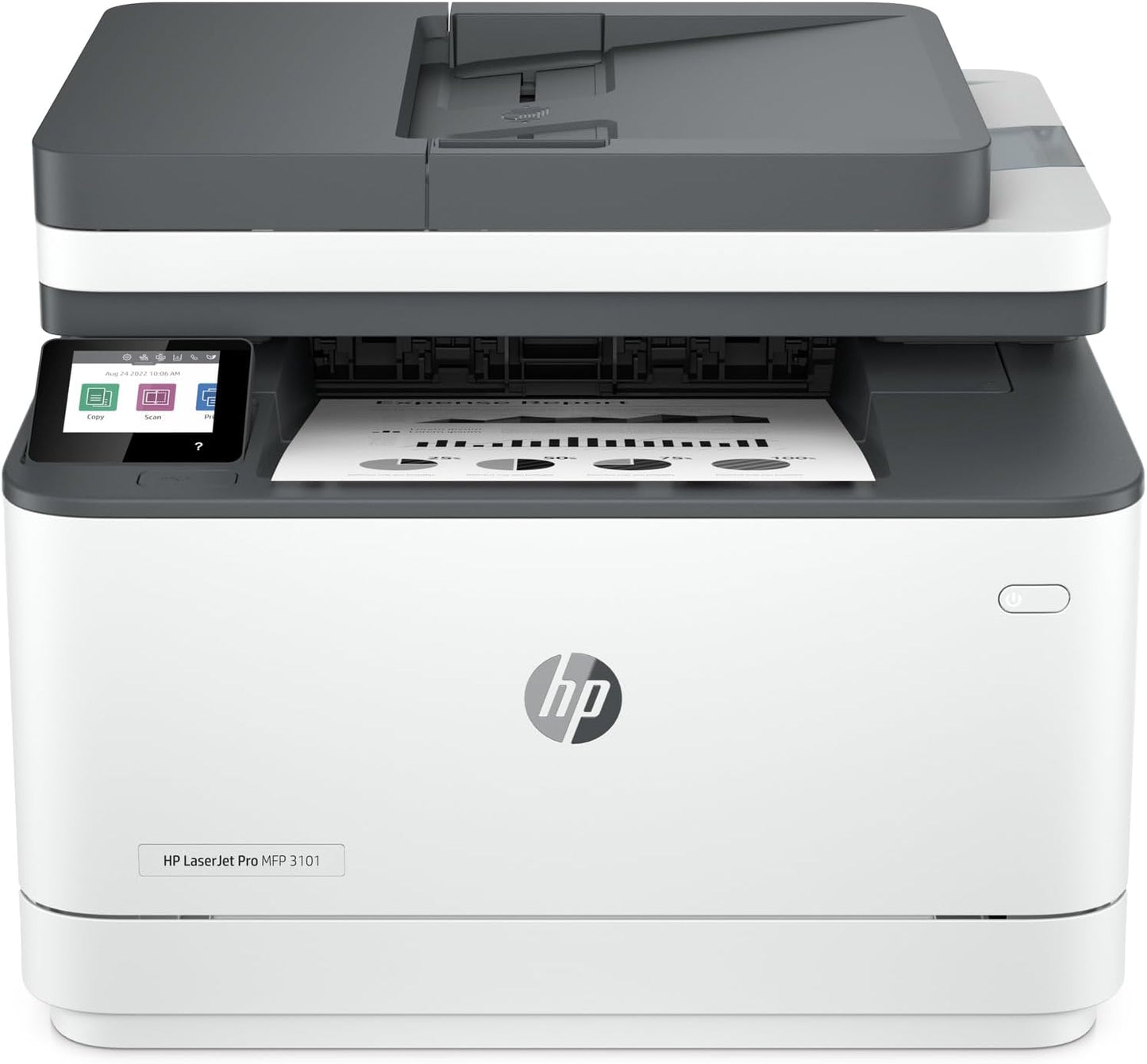 HP LaserJet Pro MFP 3101fdw Wireless Printer, Print, scan, copy, fax, Fast speeds, Easy setup, Mobile printing, Advanced security, Best-for-small-teams, Instant Ink eligible