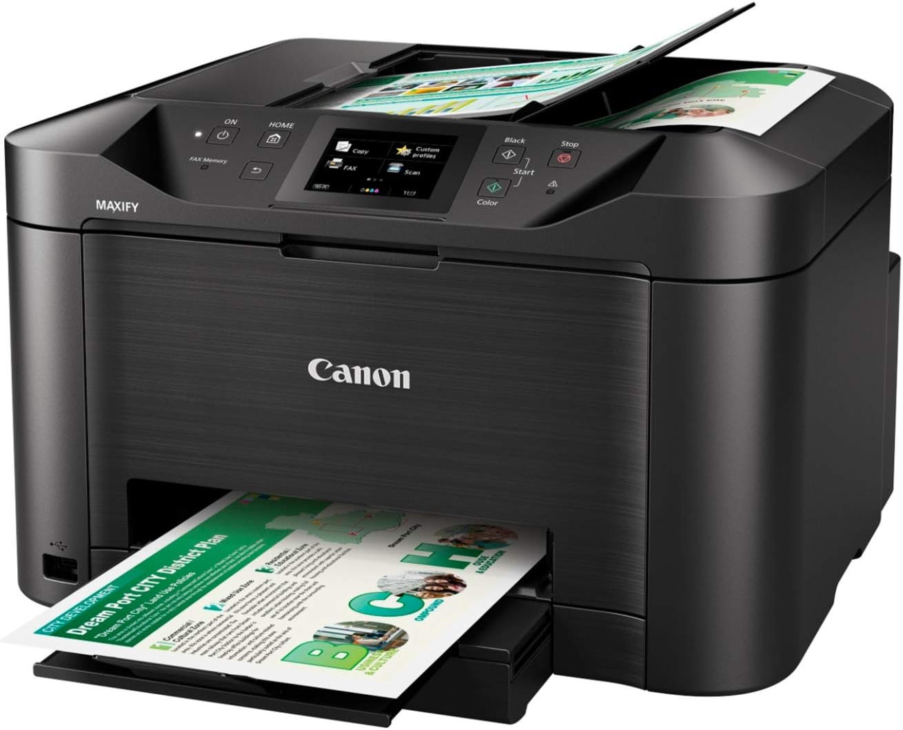 Canon Office and Business MB5120 All-in-One Printer, Scanner, Copier and Fax, with Mobile and Duplex Printing, Model:0960C002