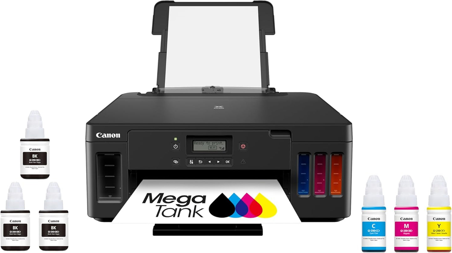 Canon PIXMA G5020 Wireless MegaTank Single Function SuperTank Printer | Mobile & Auto 2-Sided Printing