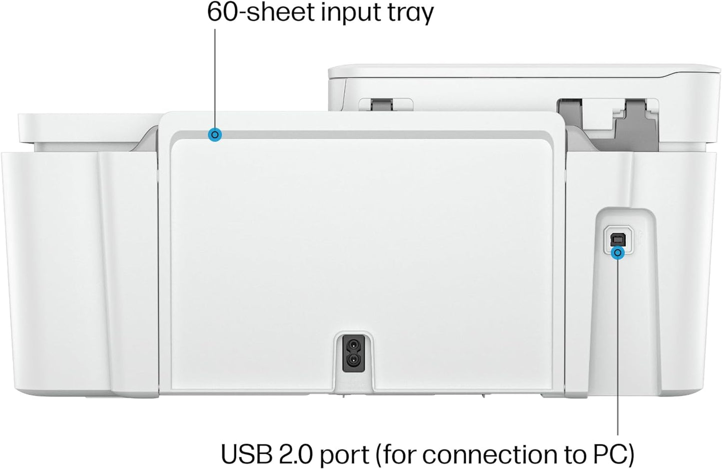 HP DeskJet 4255e Wireless All-in-One Color Inkjet Printer, Scanner, Copier, Best-for-home, 3 months of ink included (588S6A)