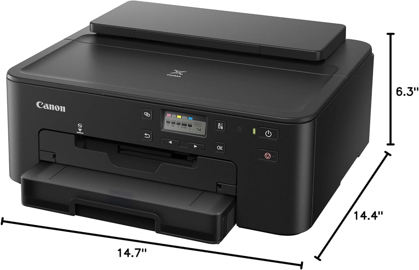 Canon PIXMA TS702a Wireless Single Function Printer |Mobile Printing with AirPrint®, and Mopria®, Black