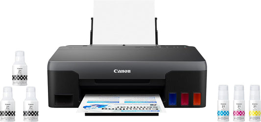 Canon PIXMA G1220 Single Function MegaTank Inkjet Printer, Print Only, Black, (4469C002)